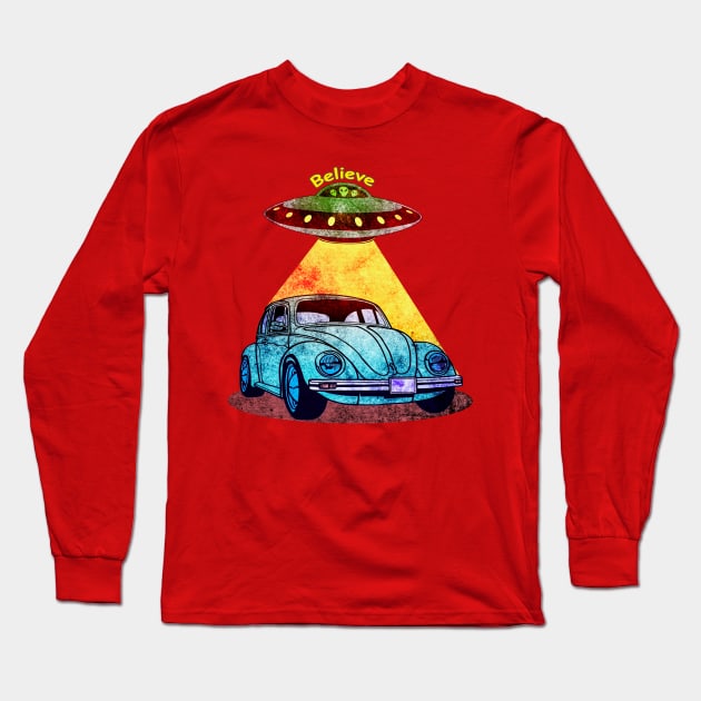 ufo Long Sleeve T-Shirt by vanpaul54